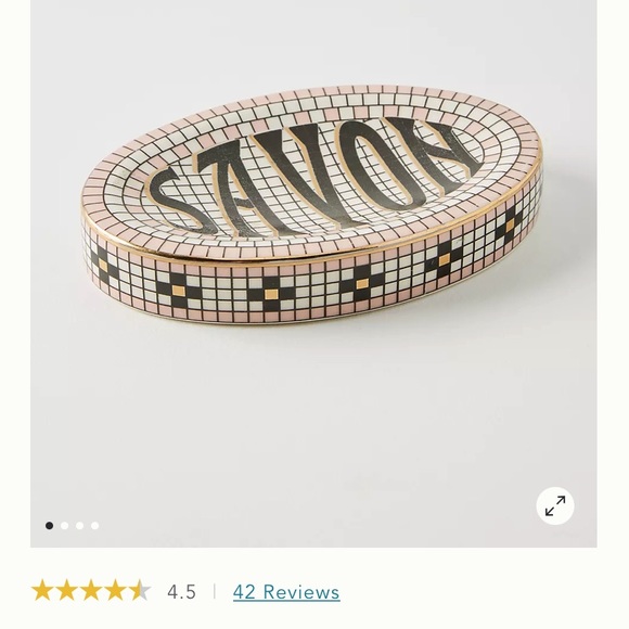 Anthropologie Other - Anthro Bistro Collection Soap Dish